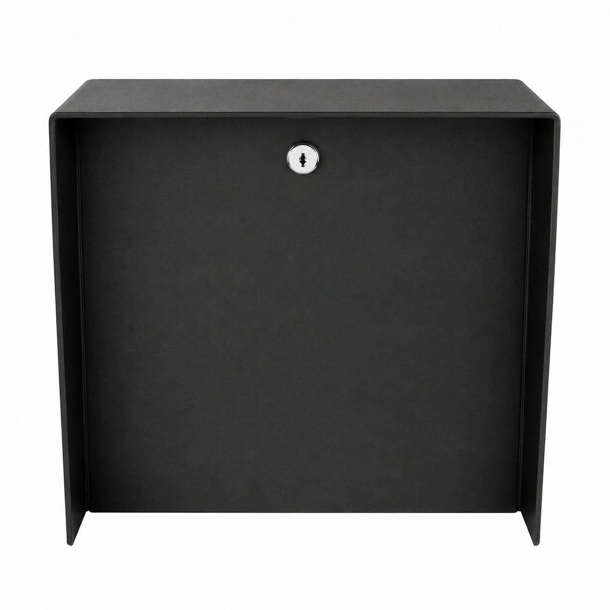 Pedestal Pro MC-PC-10-E-BLK 10" Square Polycarbonate Housing, Black
