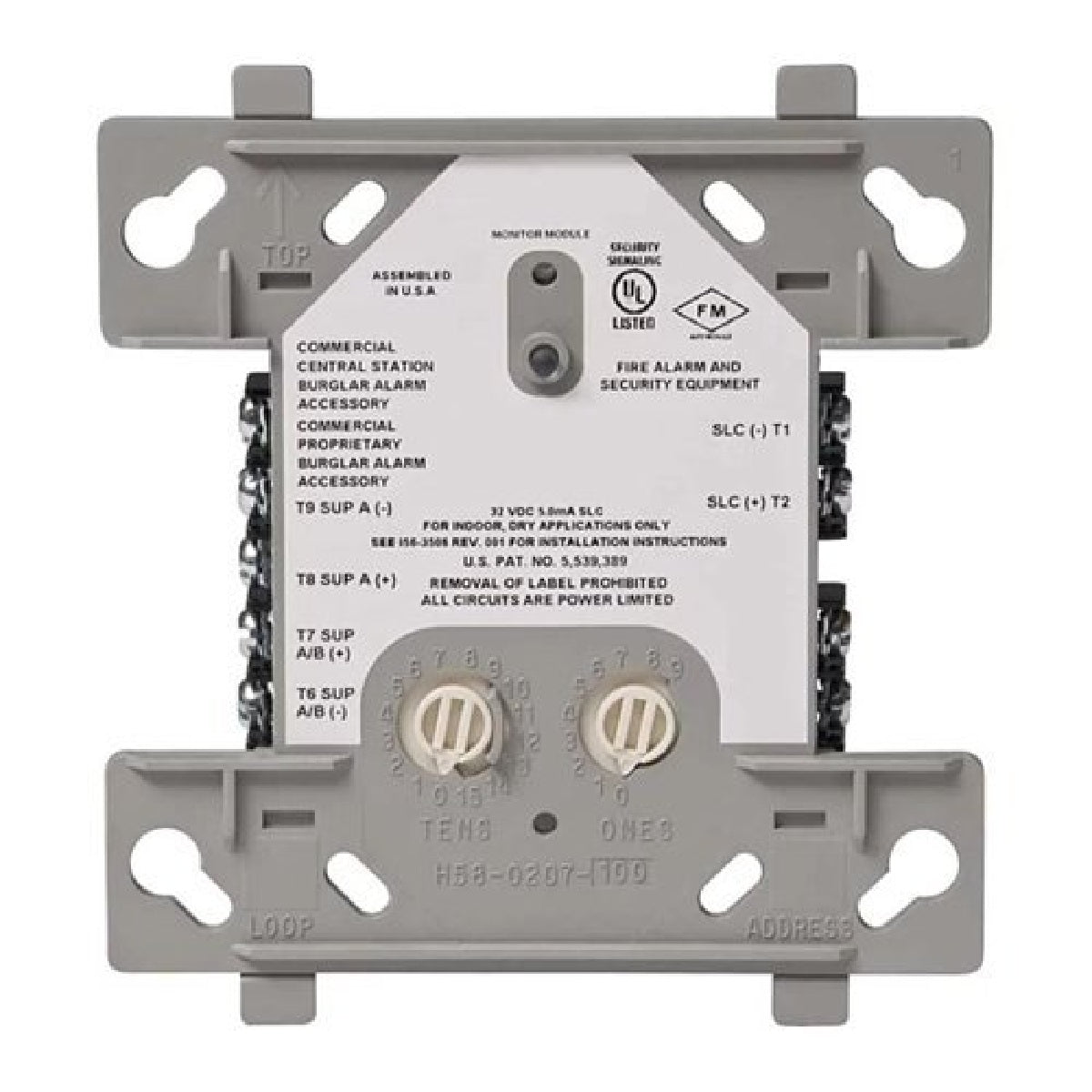 Fire-Lite Alarms MDF-300 Fire Lite Mdf300 Dual Monitor