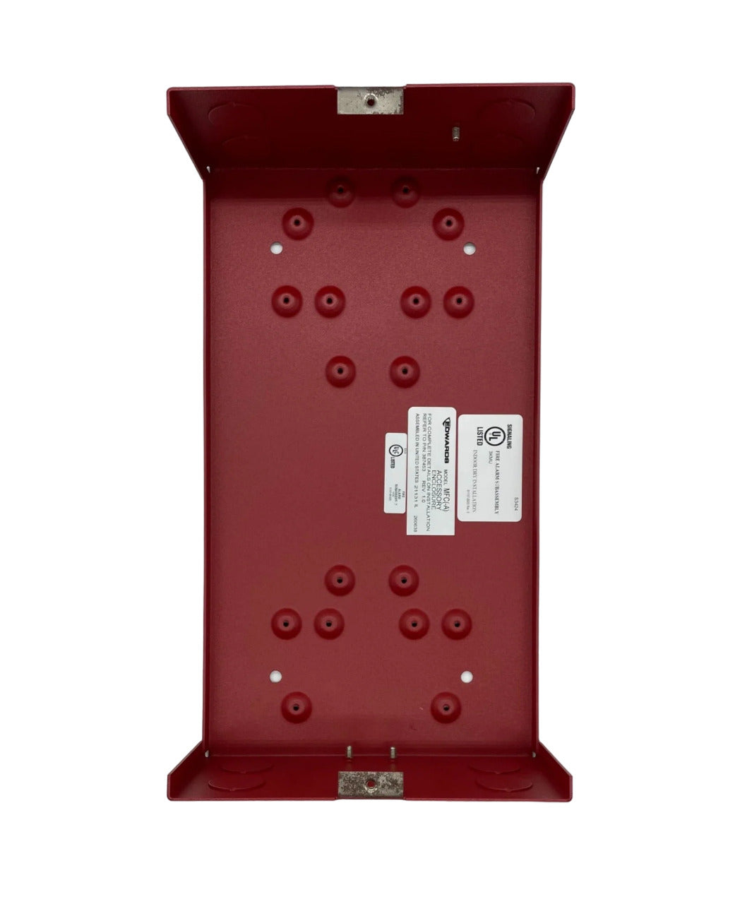 Edwards Signaling MFC-A Surface Mounting Multi-Function Enclosure Cabinet, Red