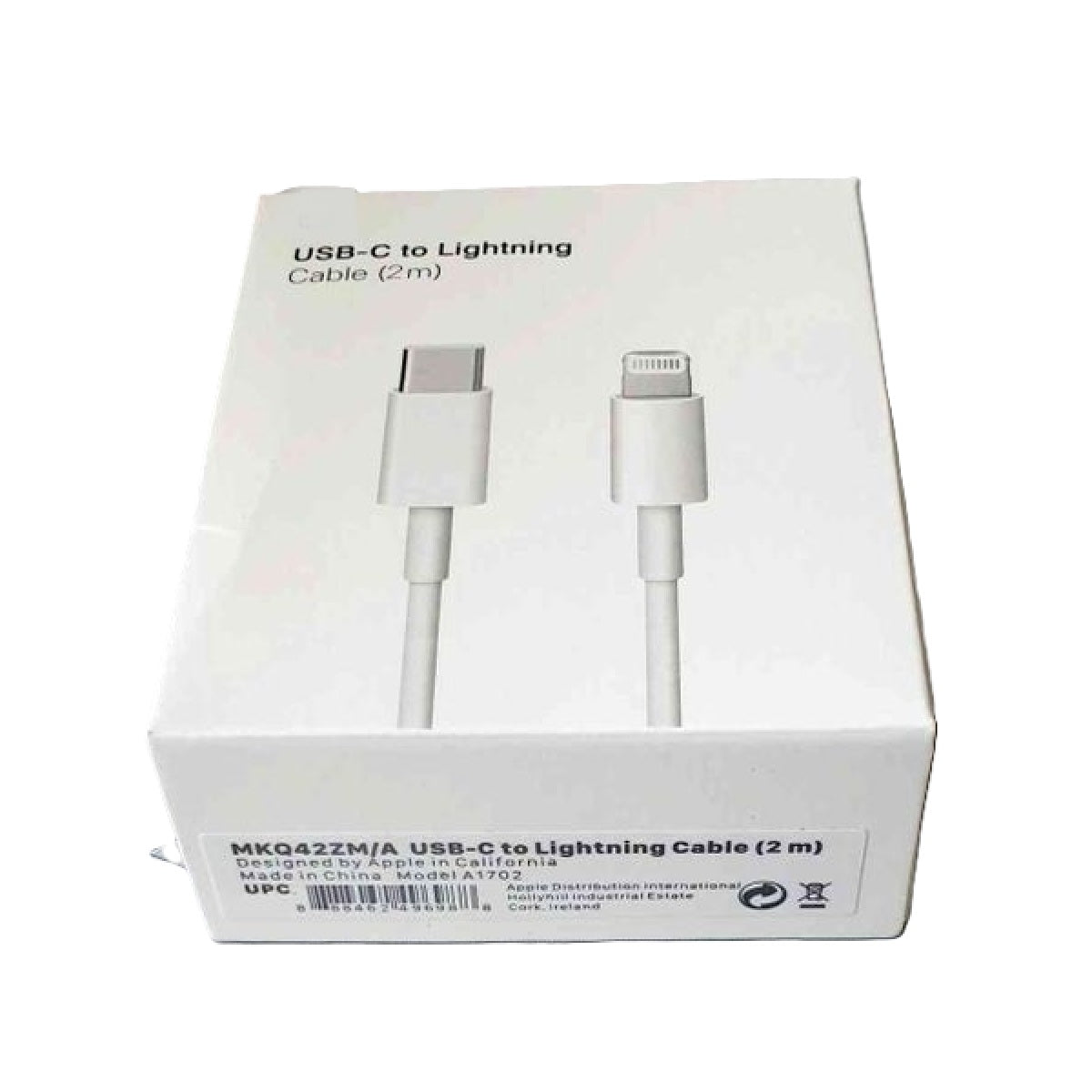 Apple MKQ42AM/A USB-C to Lightning Cable (2 meter).