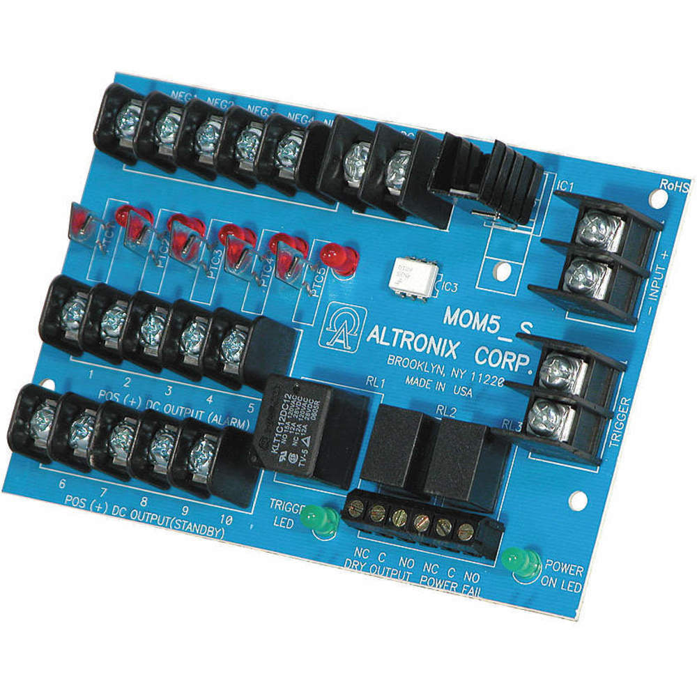 Altronix MOM5 Multi-Output Distribution Module