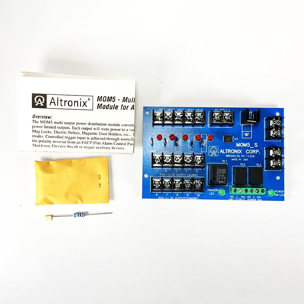 Altronix MOM5 Multi-Output Distribution Module