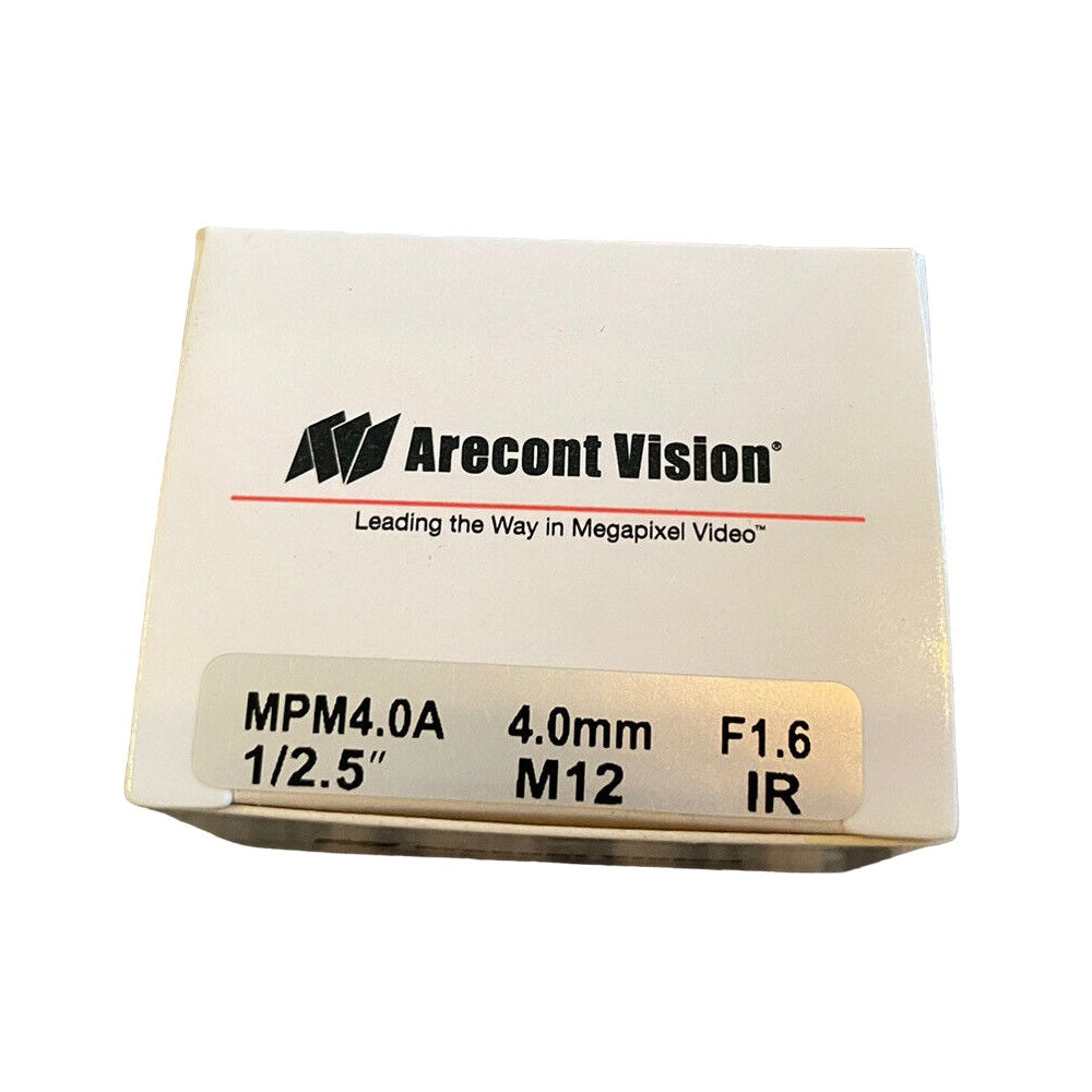 Arecont Vision M12-Mount 4.0mm Fixed Focal Lens