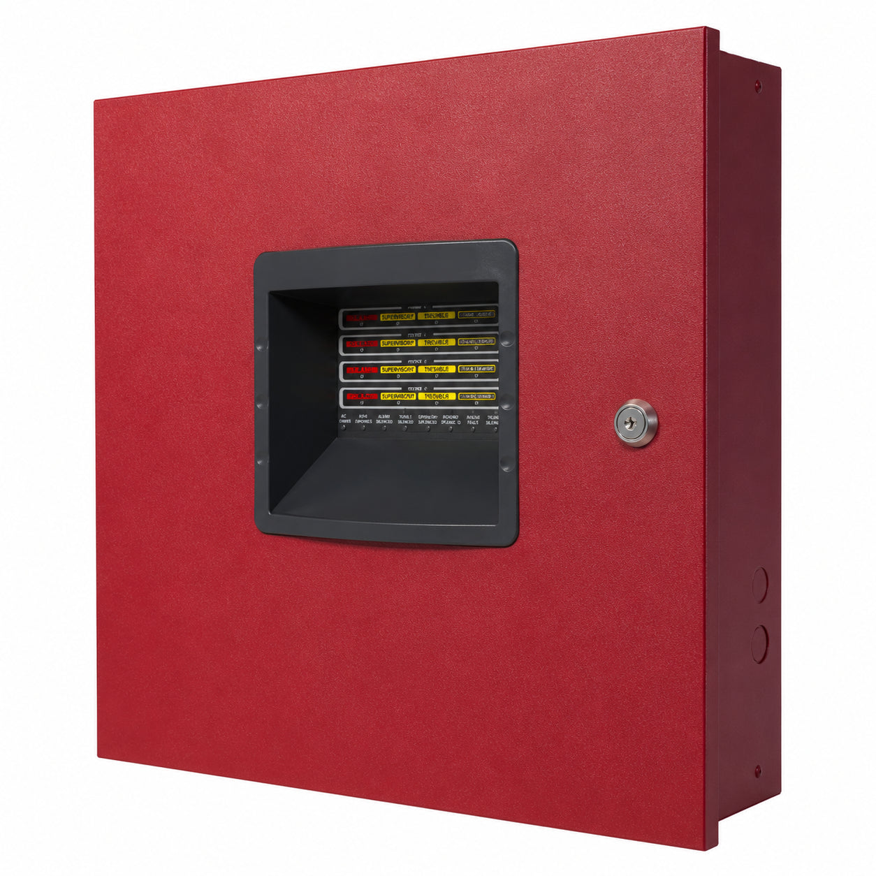 Fire-Lite MS-4 Four-Zone Conventional Fire Alarm Control Panel, 120VAC, 50/60Hz, 2.3A