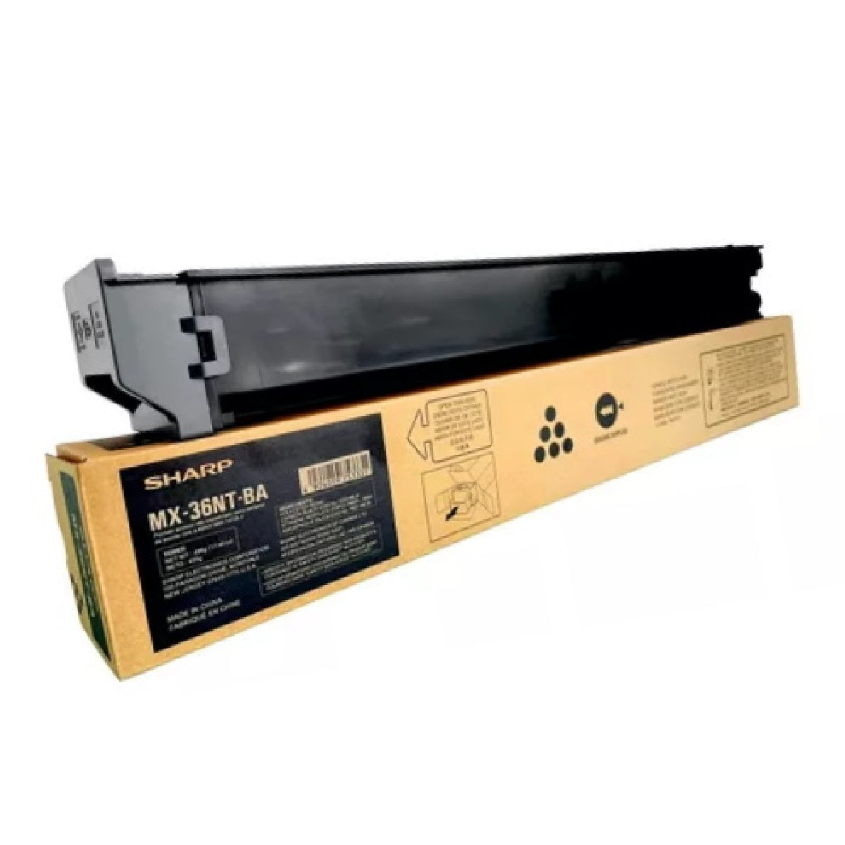 Sharp MX-36NT-BA Black Toner Cartridge