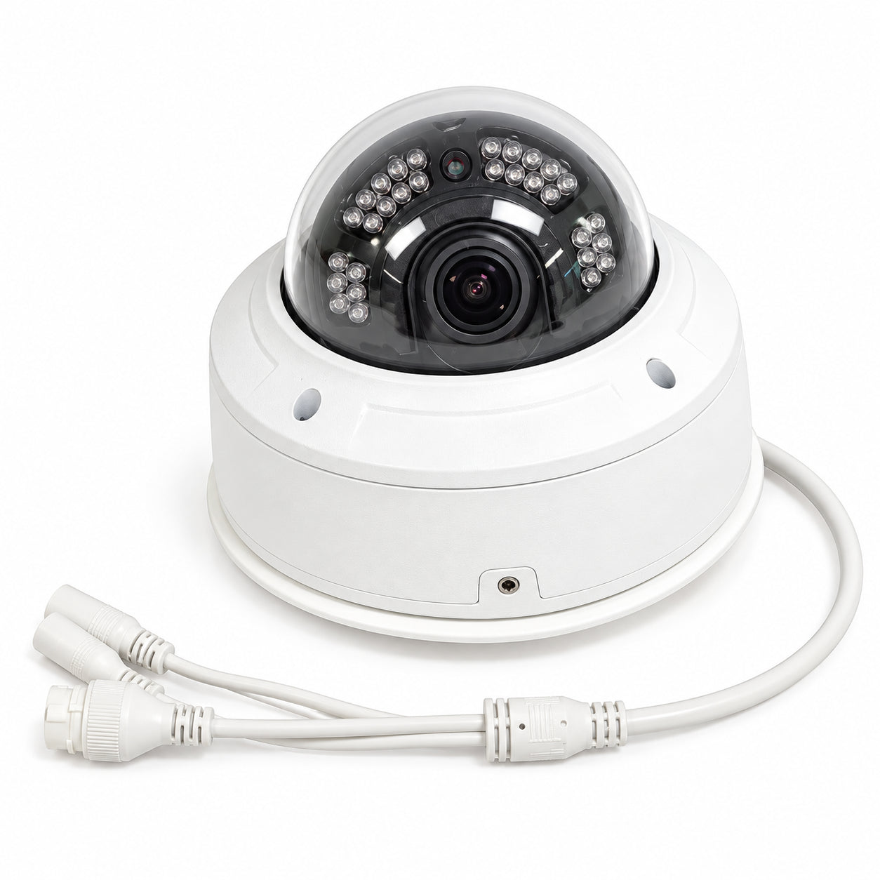 Speco O2VLD6 2 Megapixel IR Dome IP Camera, 2.8-12mm Lens