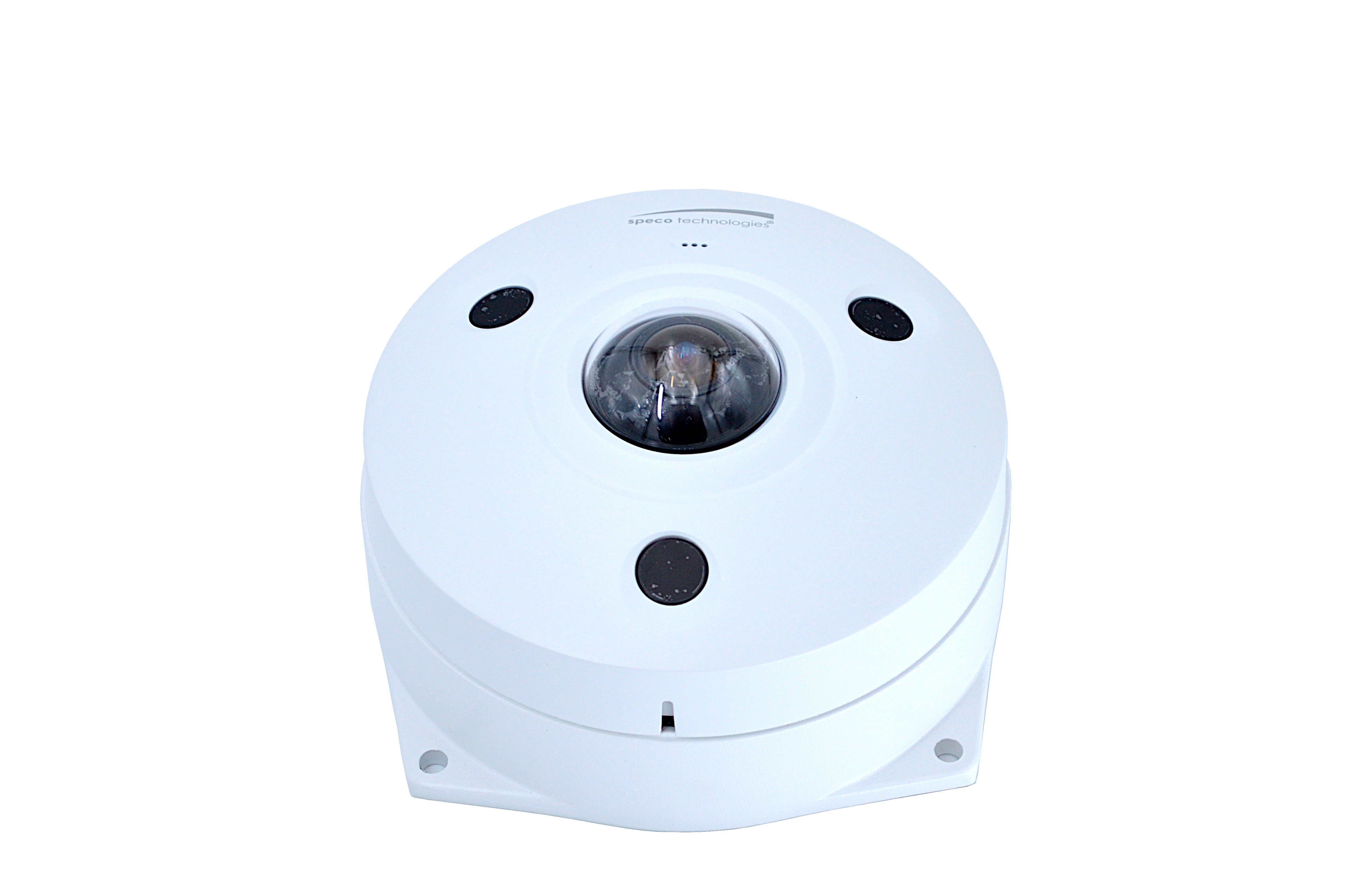 Speco O6MDP2W 6MP IR H.265 360-degree Panomorph Outdoor Dome IP Security Camera