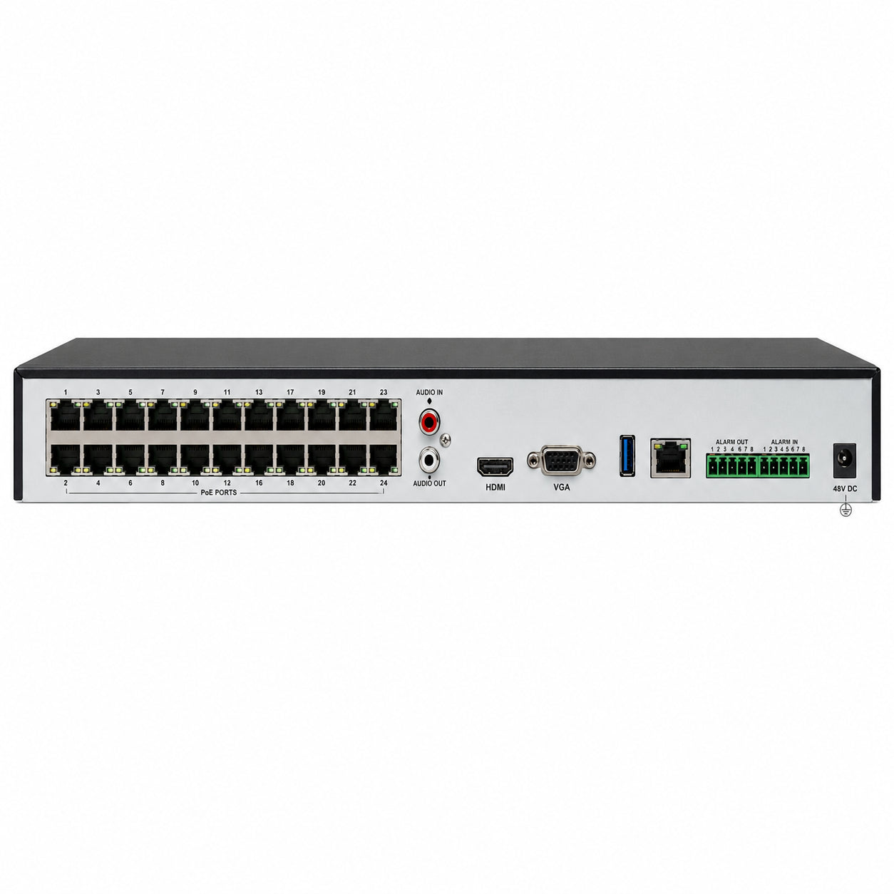 OpenEye OE-MVX08 24-Channel Cloud-Managed NVR Appliance