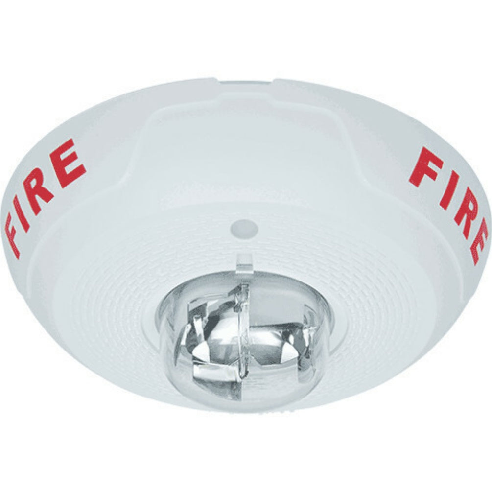 System Sensor PC2WL Fire Alarm Ceiling Mount Horn Strobe