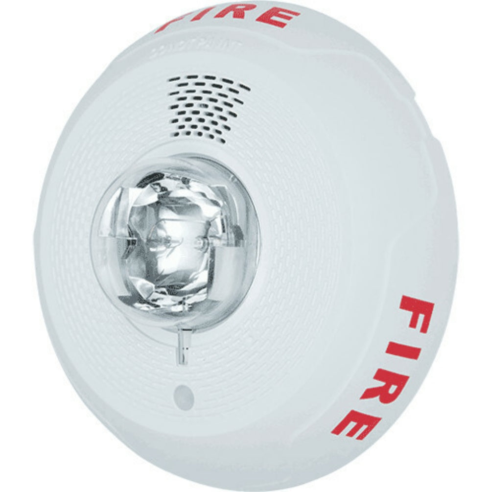 System Sensor PC2WL Fire Alarm Ceiling Mount Horn Strobe