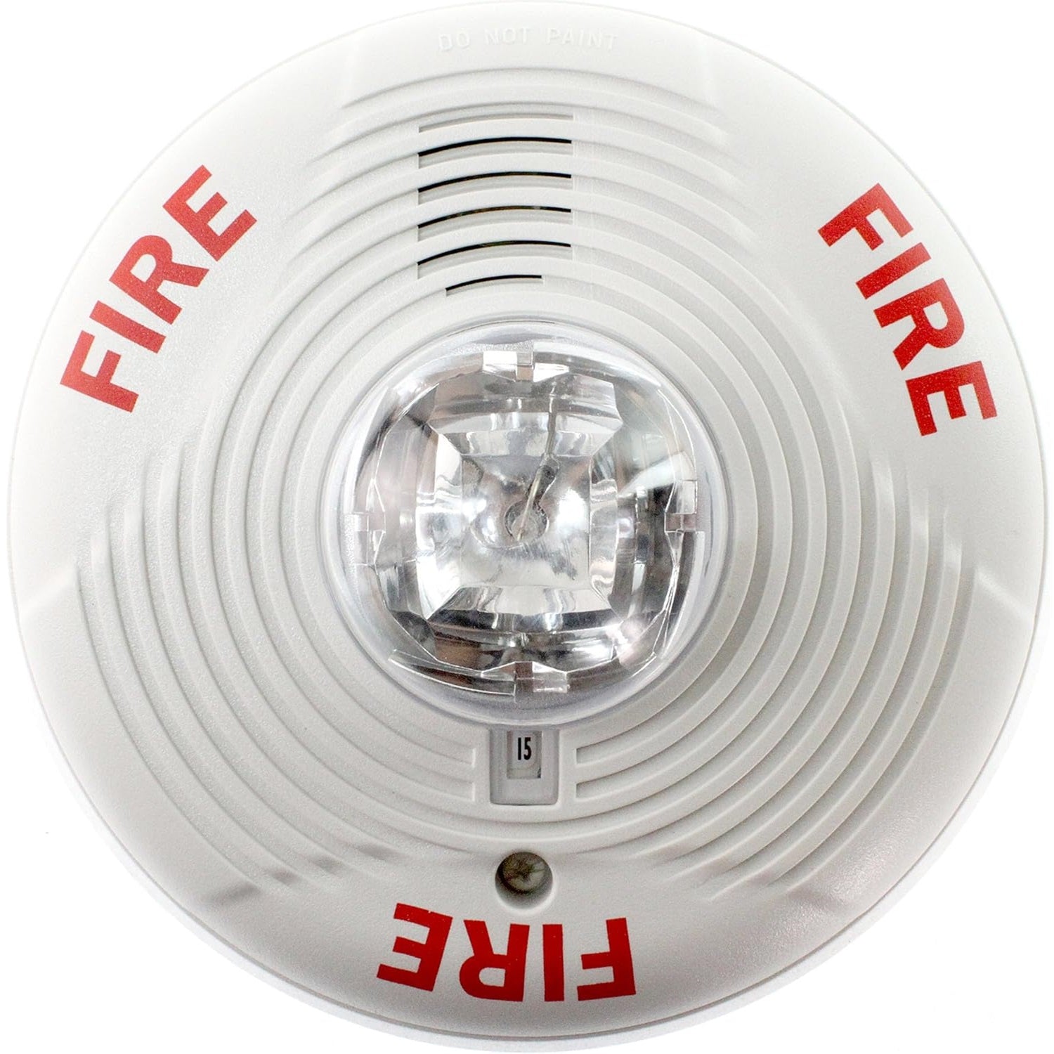 System Sensor PC2W SpectrAlert Ceiling Mount Multi-Candela Horn Strobe