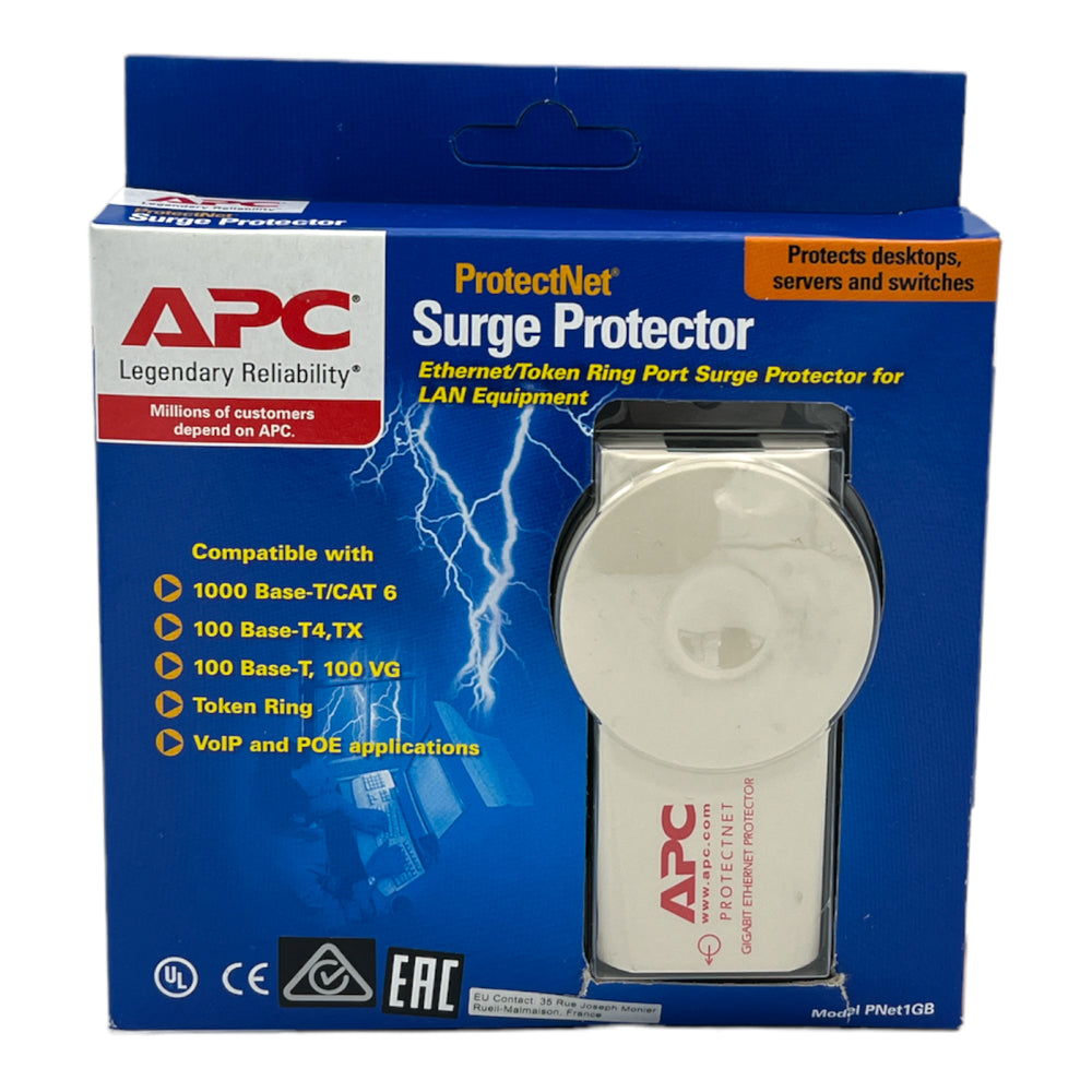 APC Protectnet Surge Protector, PNET1GB