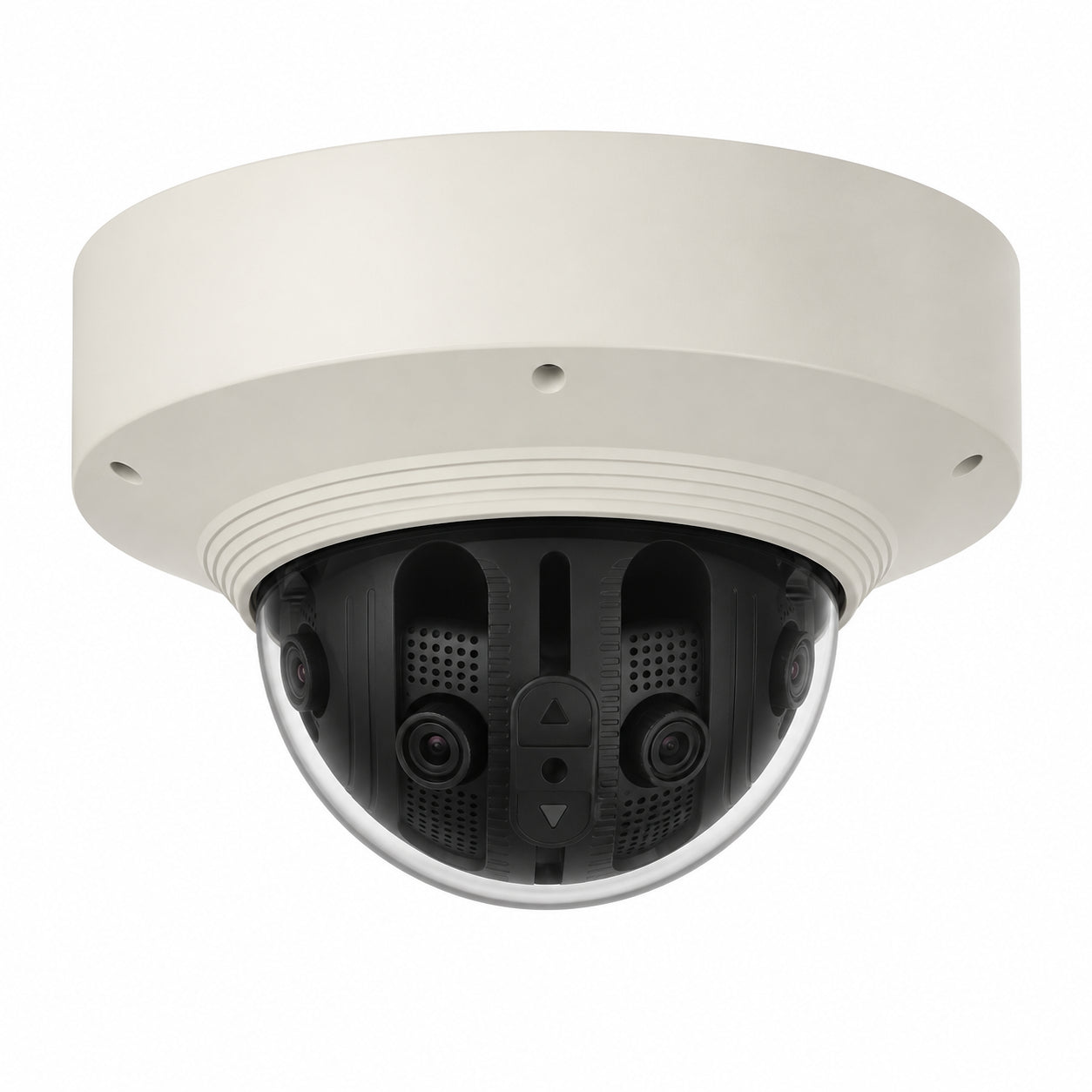 Hanwha Techwin PNM-9030V 15MP Multi-Sensor Panoramic Vandal Dome Camera, Weatherproof IP66/IK10