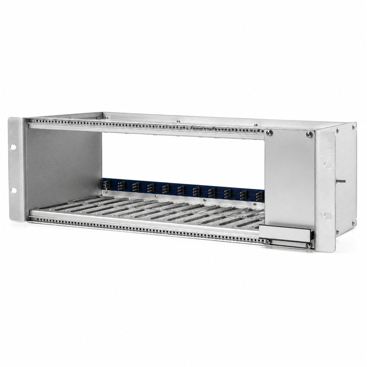 GE Security Interlogix R3 19" Rack Mount Card Cage, 14 Slots, 115VAC Input