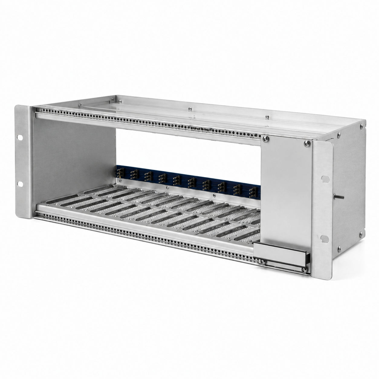 GE Security Interlogix R3 19" Rack Mount Card Cage, 14 Slots, 115VAC Input
