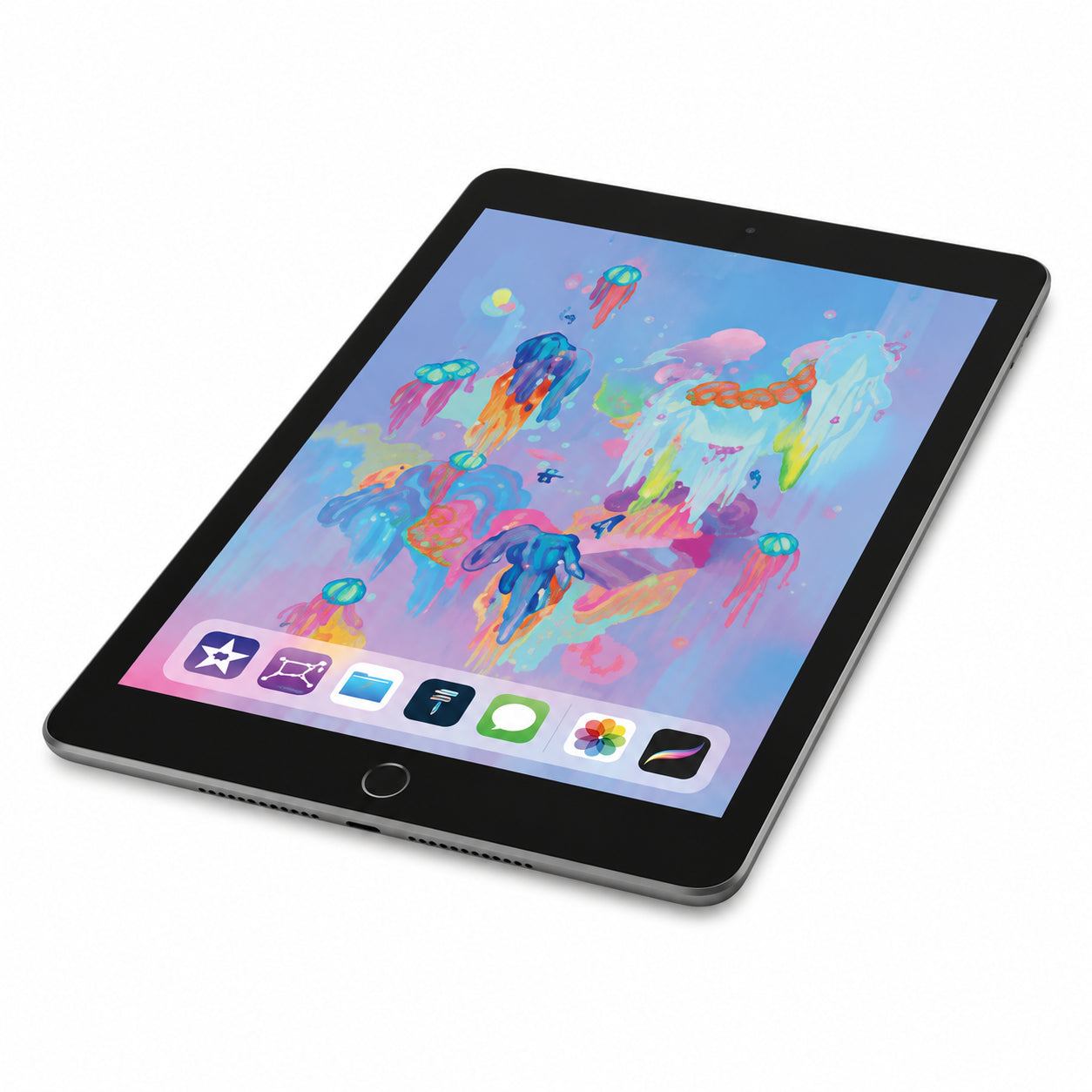 Apple 9.7" iPad (Early 2018, 128GB, Wi-Fi Only, Space Gray)