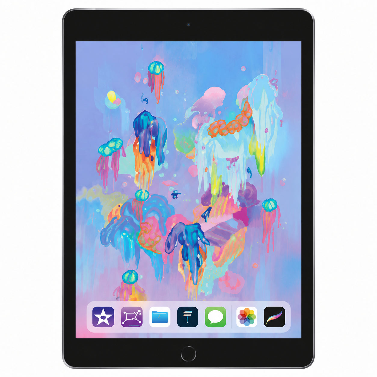 Apple 9.7" iPad (Early 2018, 128GB, Wi-Fi Only, Space Gray)
