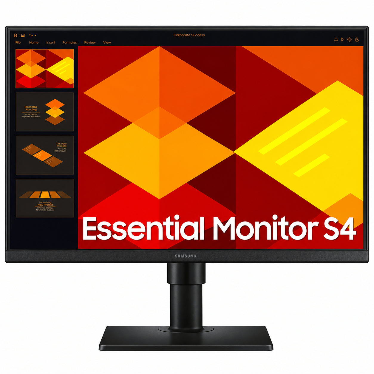 Samsung Essential S4 S24D402GAN 24" Class Full HD LCD Monitor