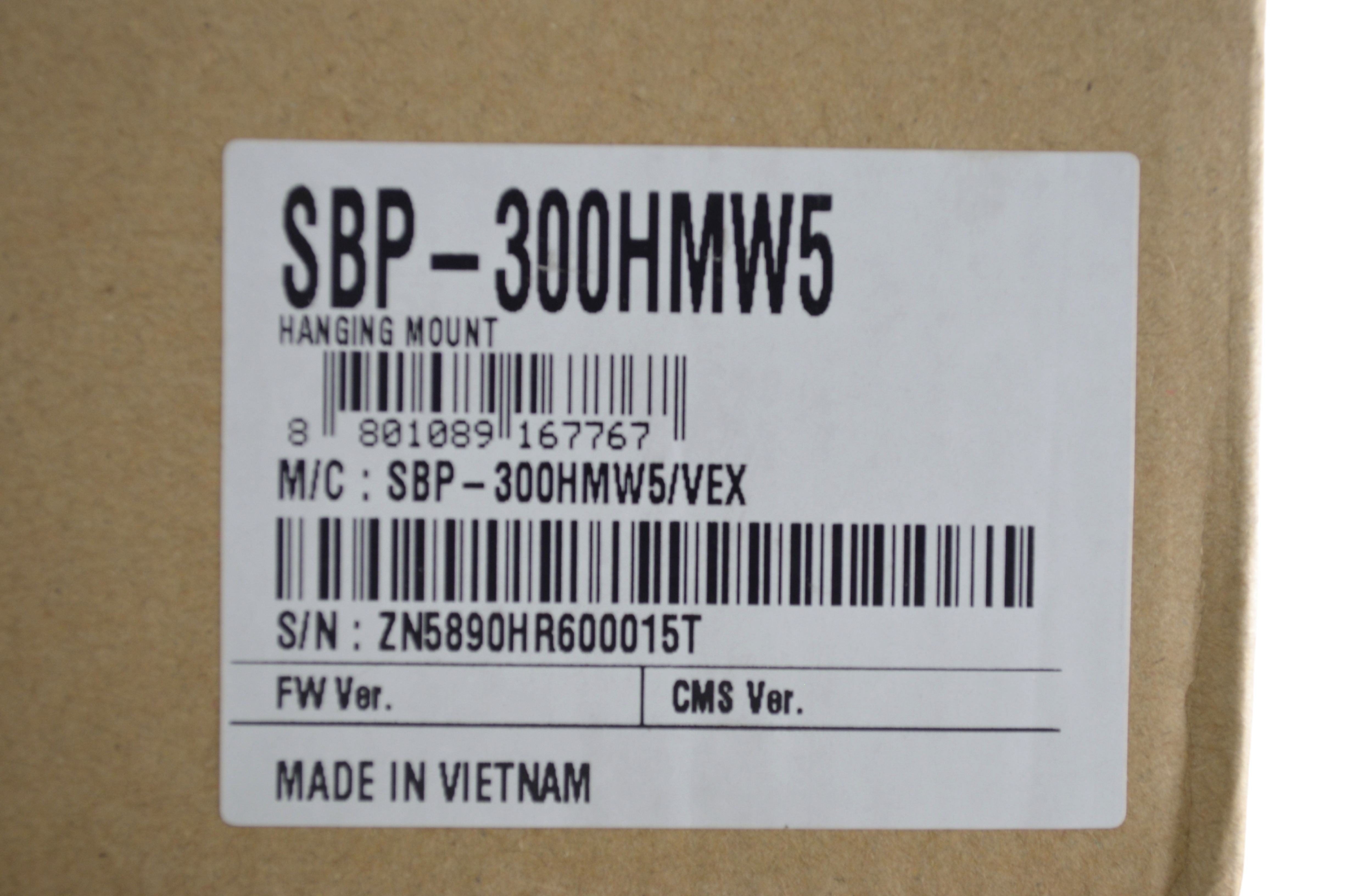 Hanwha Vision SBP-300HMW5 Small Cap Adapter