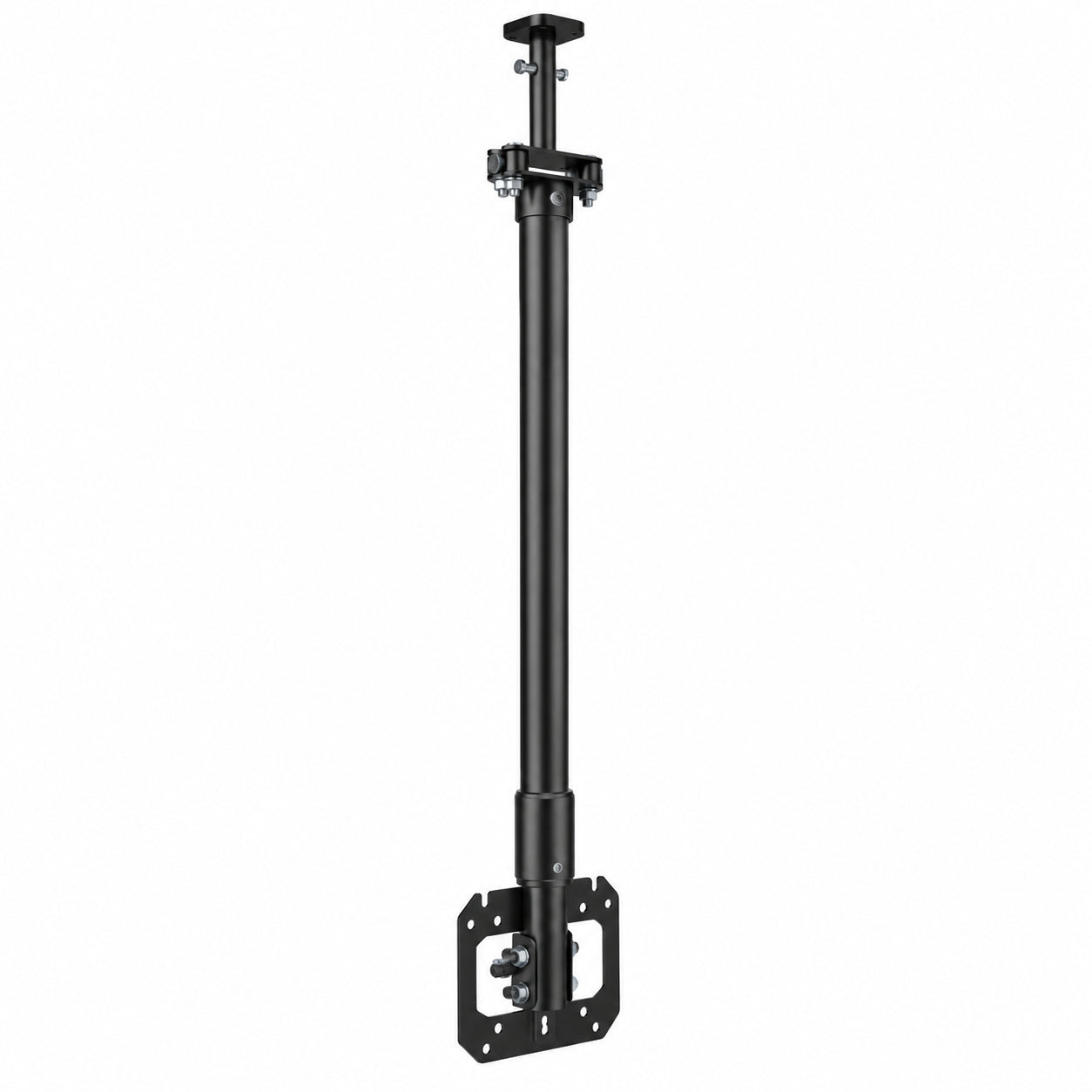 Hanwha Vision SBP-59PVMB Telescopic Pendant Mount for PVM Monitor, Black
