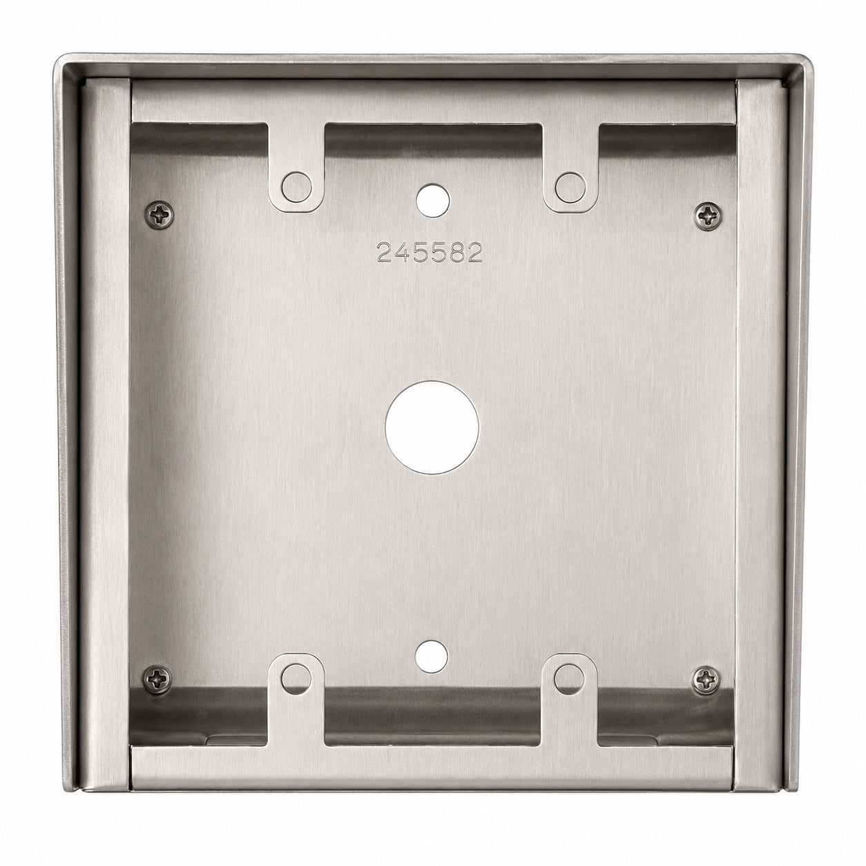 Aiphone Corporation SBX-2G Surface Mount Box, 18 AWG Stainless Steel