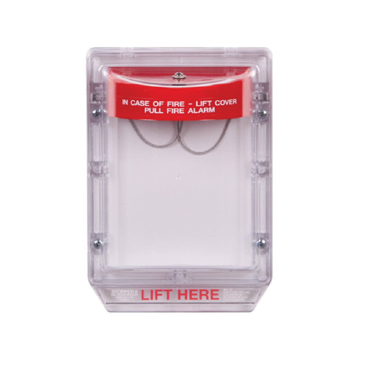 STI-1230 Stopper II without Horn with Clear Spacer, Protective Polycarbonate Cover