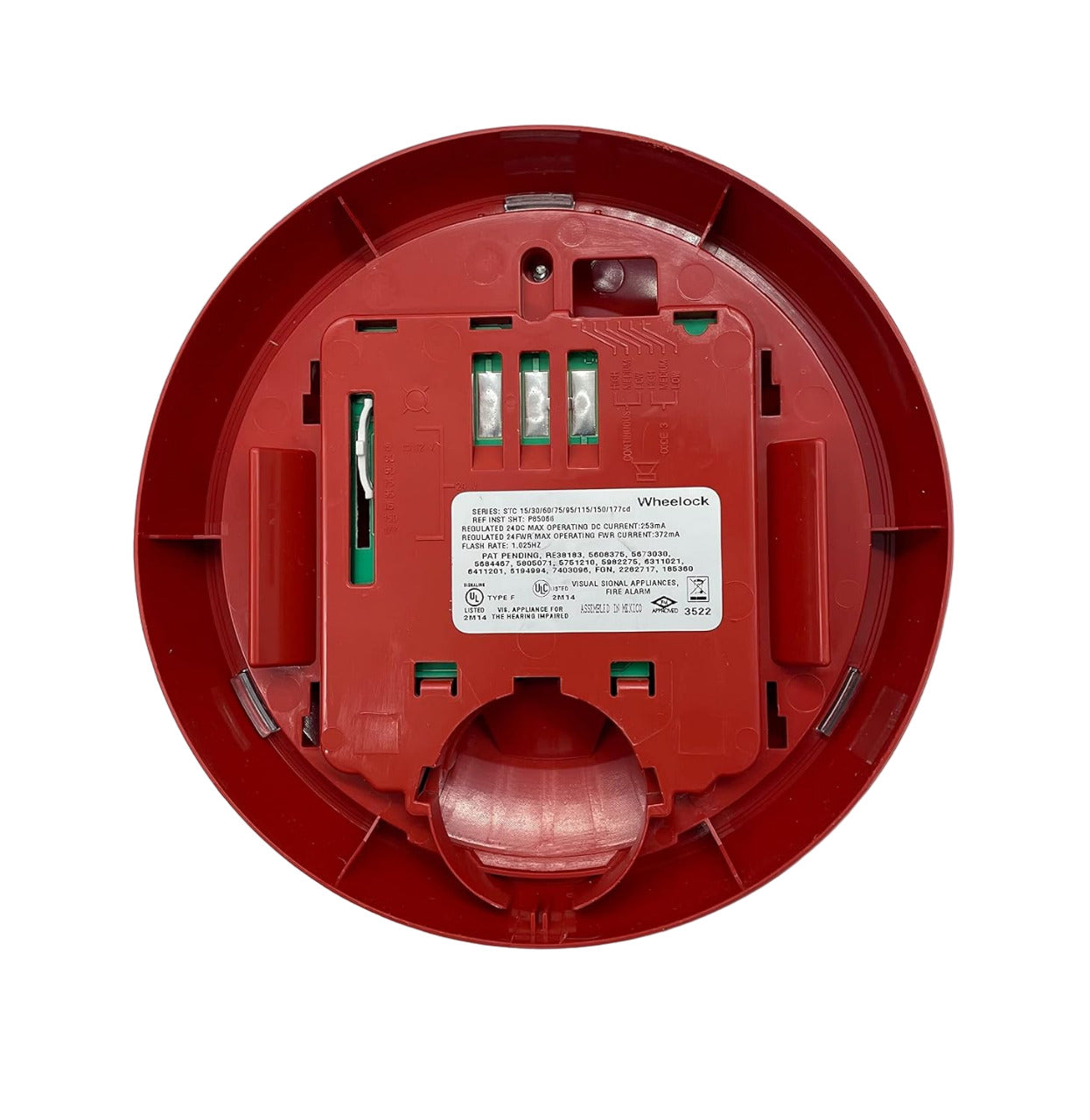 Eaton Wheelock STRC-AL Ceiling Mount Multi-Candela Exceder Strobe