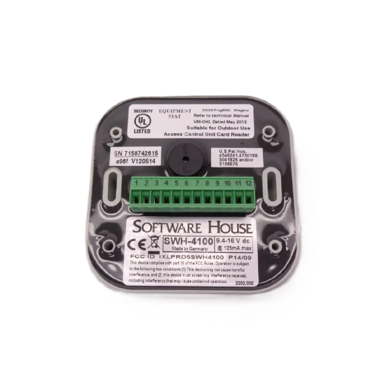 Software House - SWH-4100 Access Control Unit Card Reader