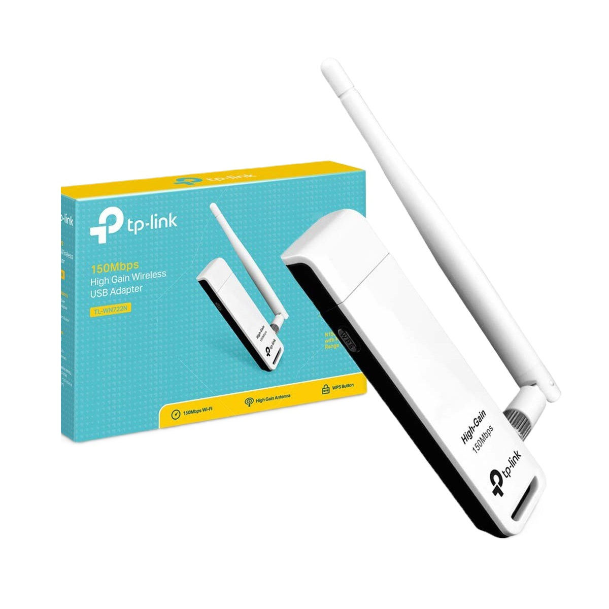 TP-Link TL-WN722N Wireless USB Adapter