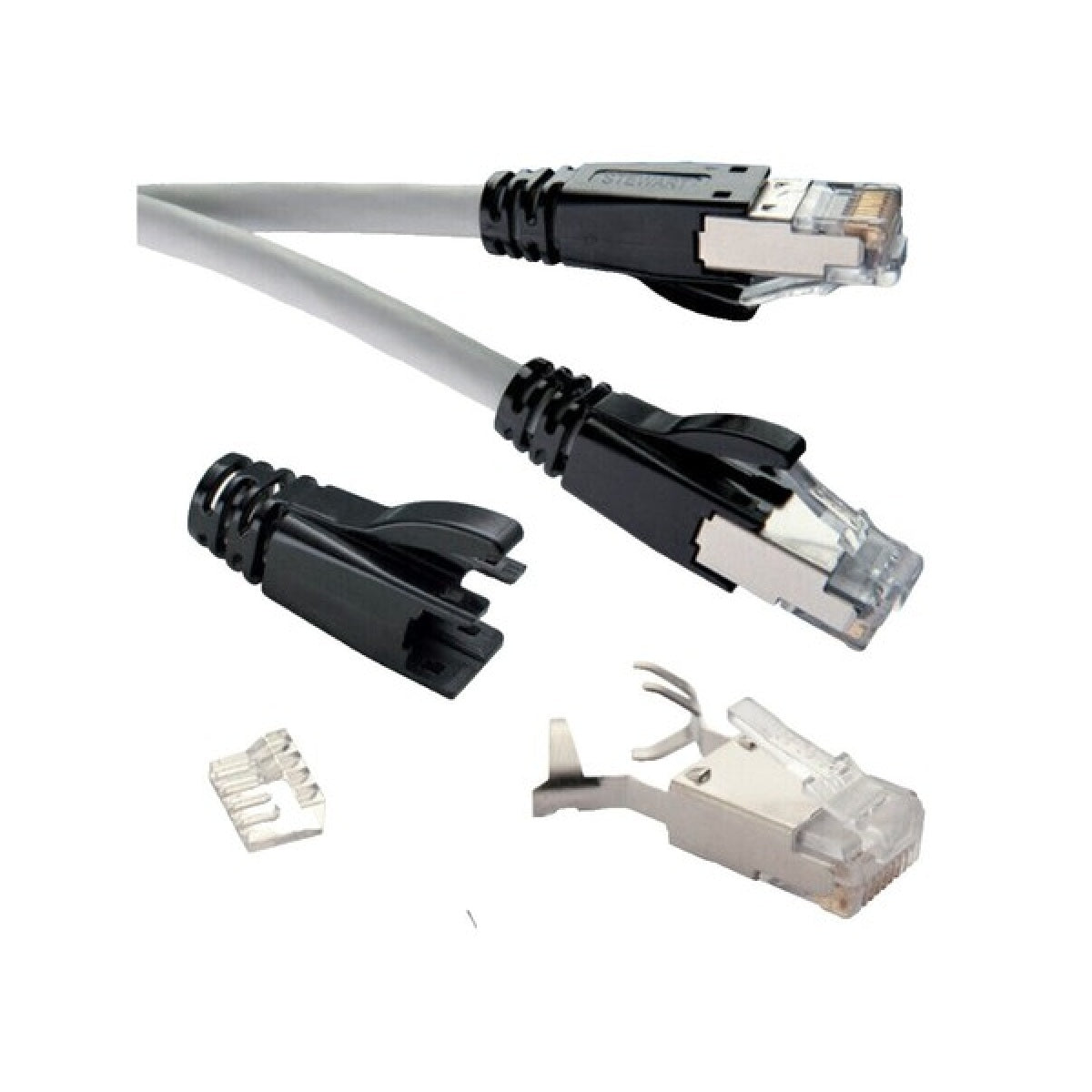 Stewart Connector TM-SS-39100-005 Module Plug 8P Cat6 (Bag of 25 P/N)