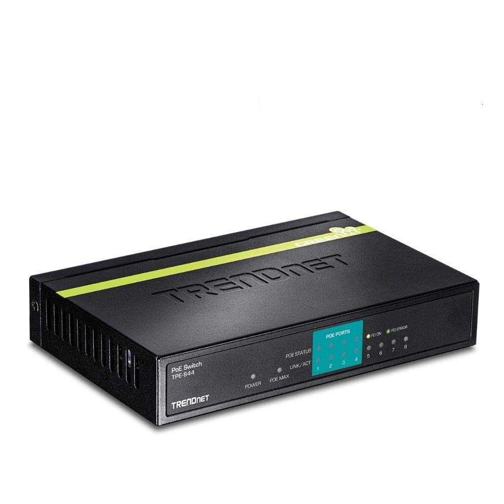 TRENDnet TPE-S44/A 8-Port 10/100Mbps PoE Switch