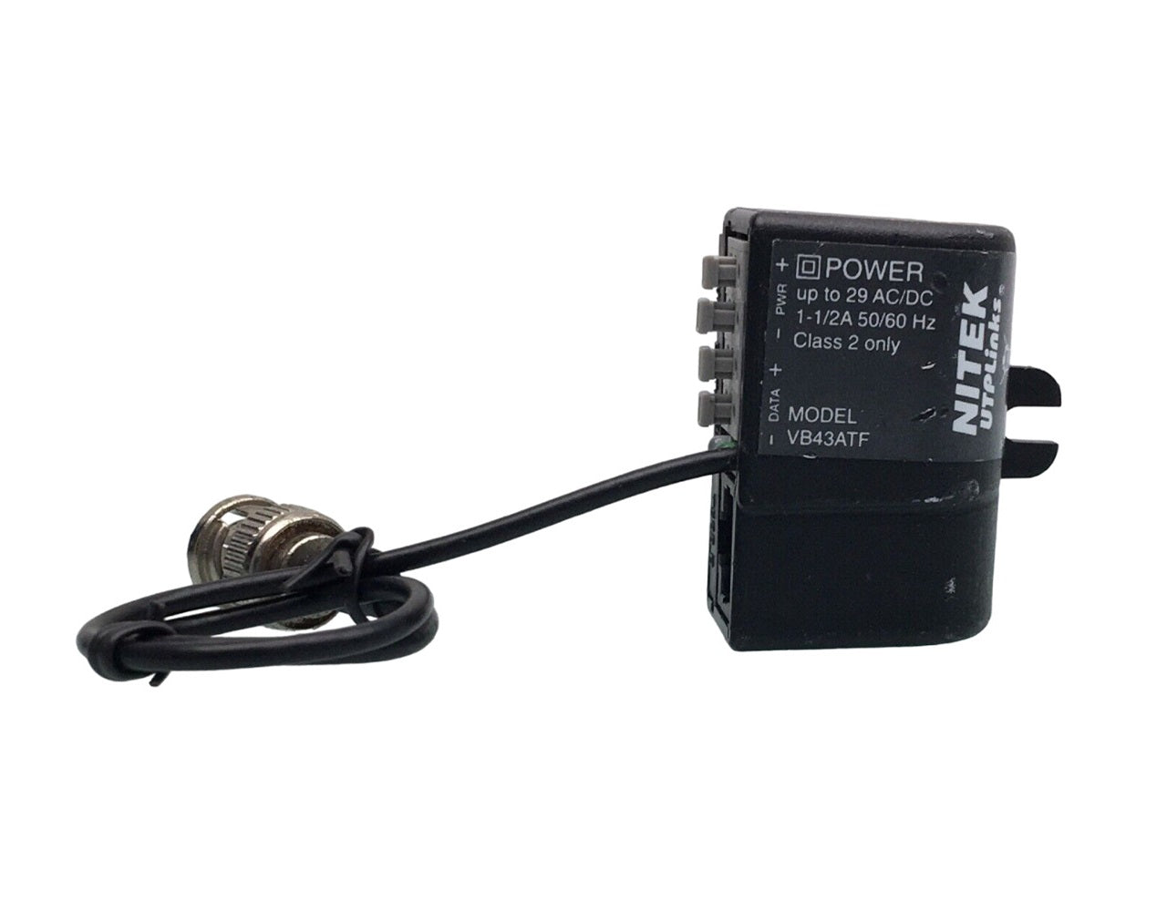 Nitek VB43ATF Video Power Data Balun Combiner