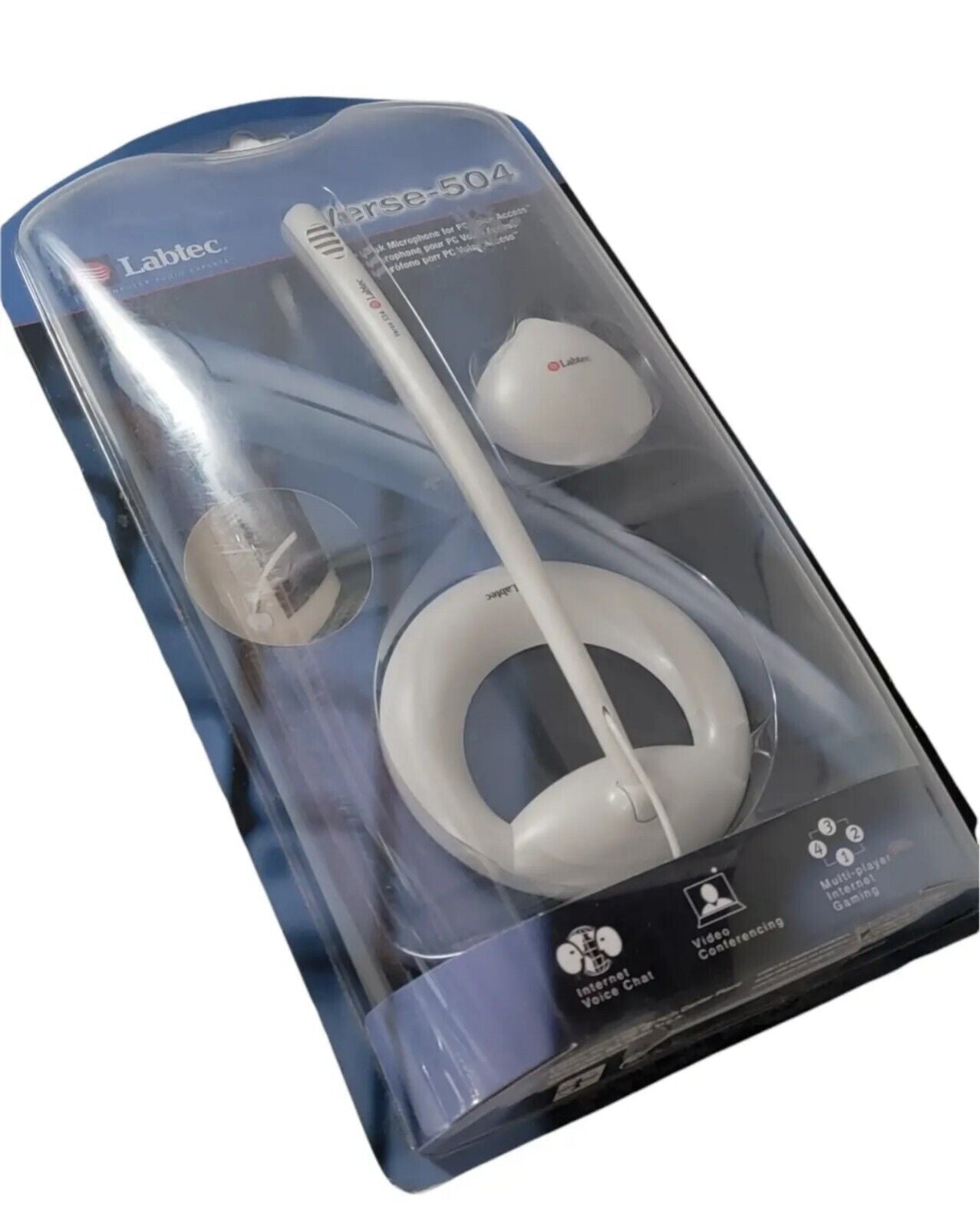 Labtec Verse-504 Desktop Microphone for PC Voice Access