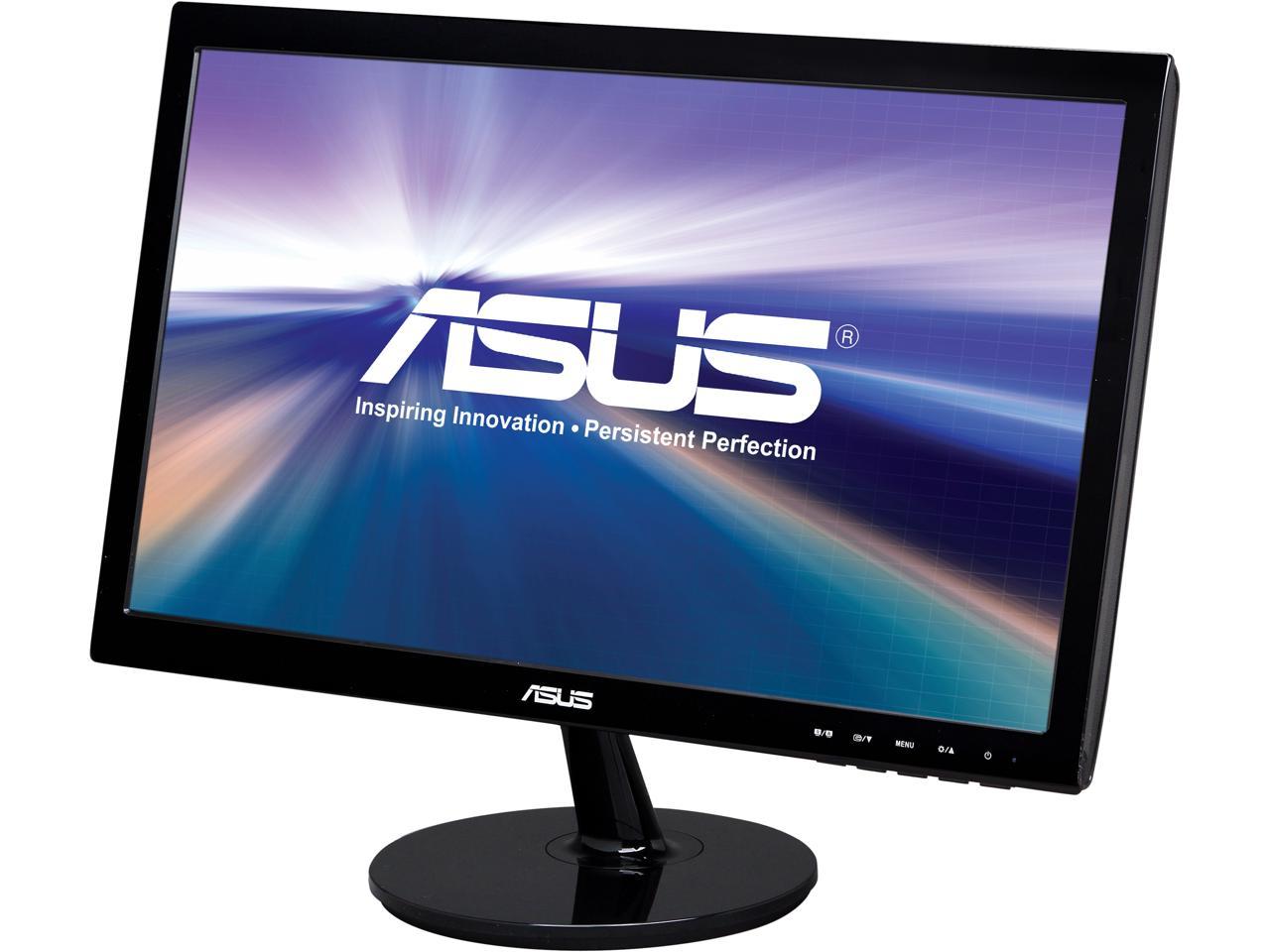 ASUS VS207D-P 19.5" HD+ 1600x900 VGA Back-lit LED Monitor,Black
