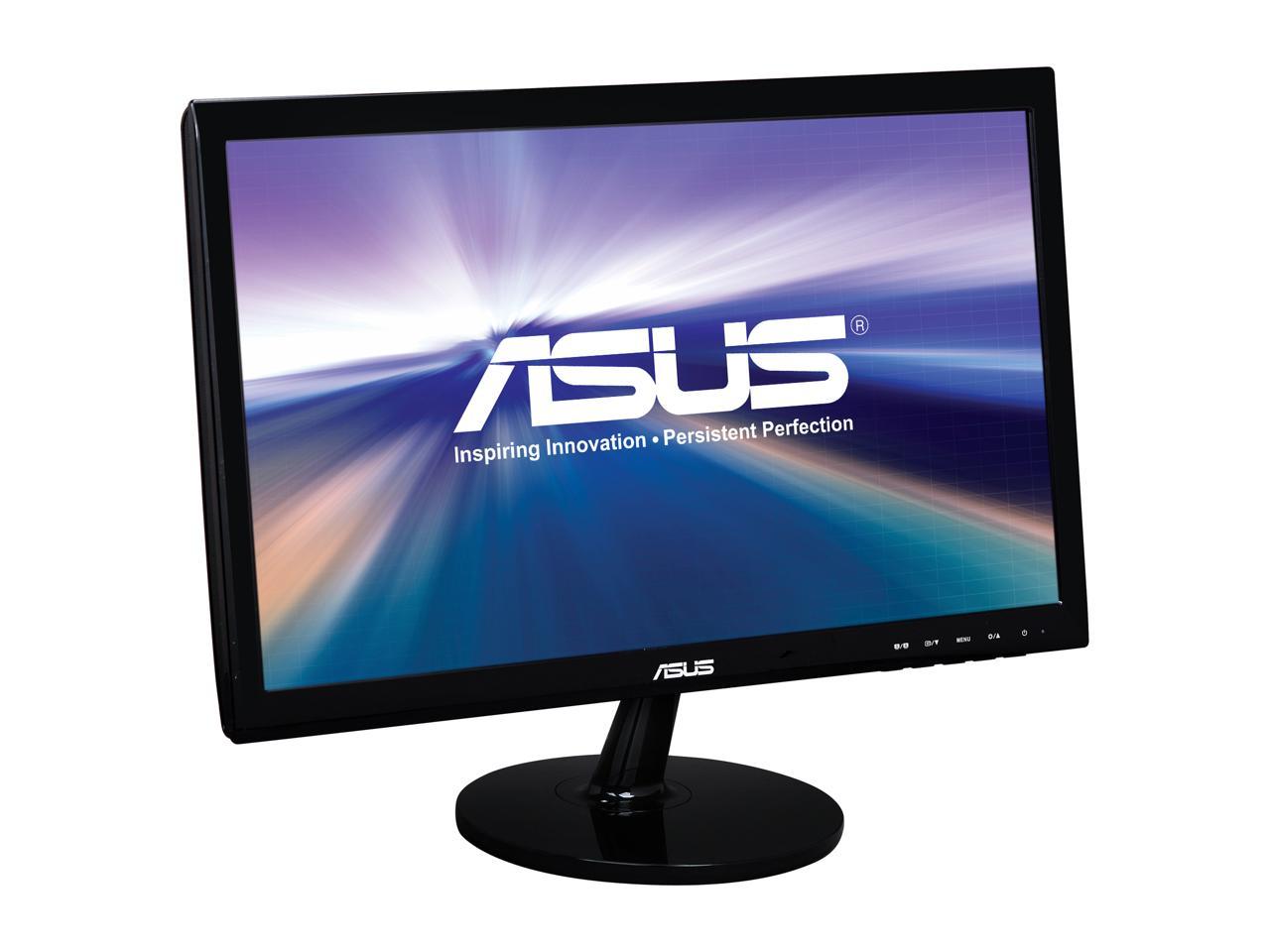 ASUS VS207D-P 19.5" HD+ 1600x900 VGA Back-lit LED Monitor,Black