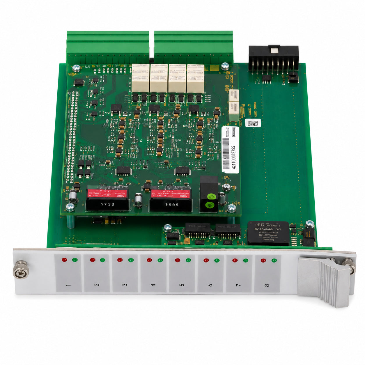 Interlogix VT7820 8 Channel Digital Video Transmitter, MM Laser, 1 Fiber
