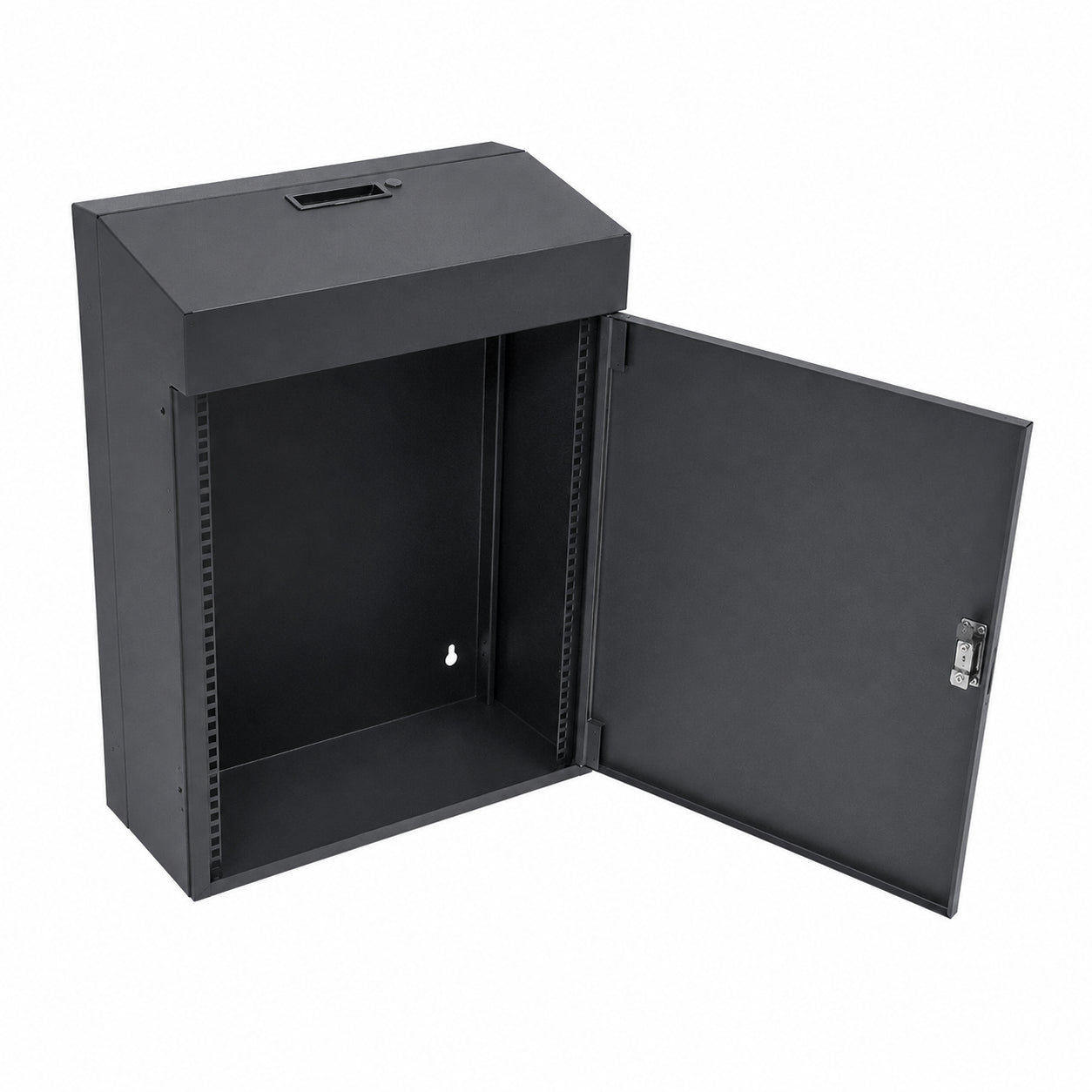 Middle Atlantic VWM-SD-8-36K-BW 8 RU Low Profile Wall Rack Solid Top