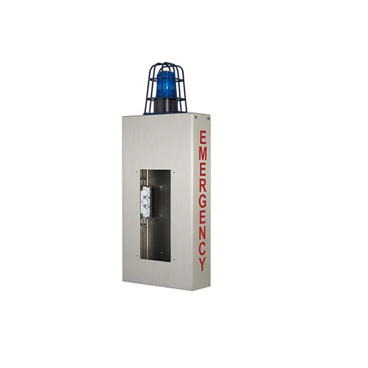 Aiphone WB-CE - Wall Box with Caged Light and Emergency Lettering