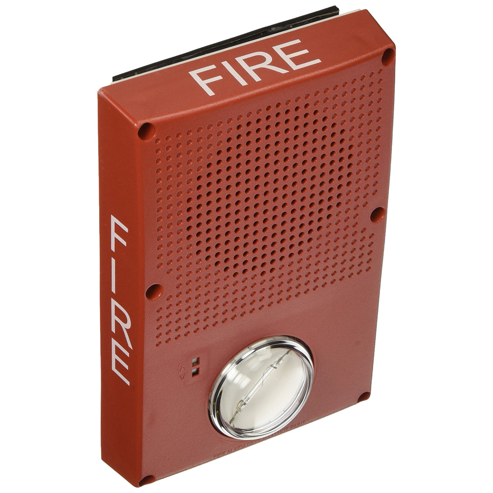 Edwards Signaling WG4RF-SVMC Genesis WG4 Series Speaker Strobe, FIRE Marking, Red