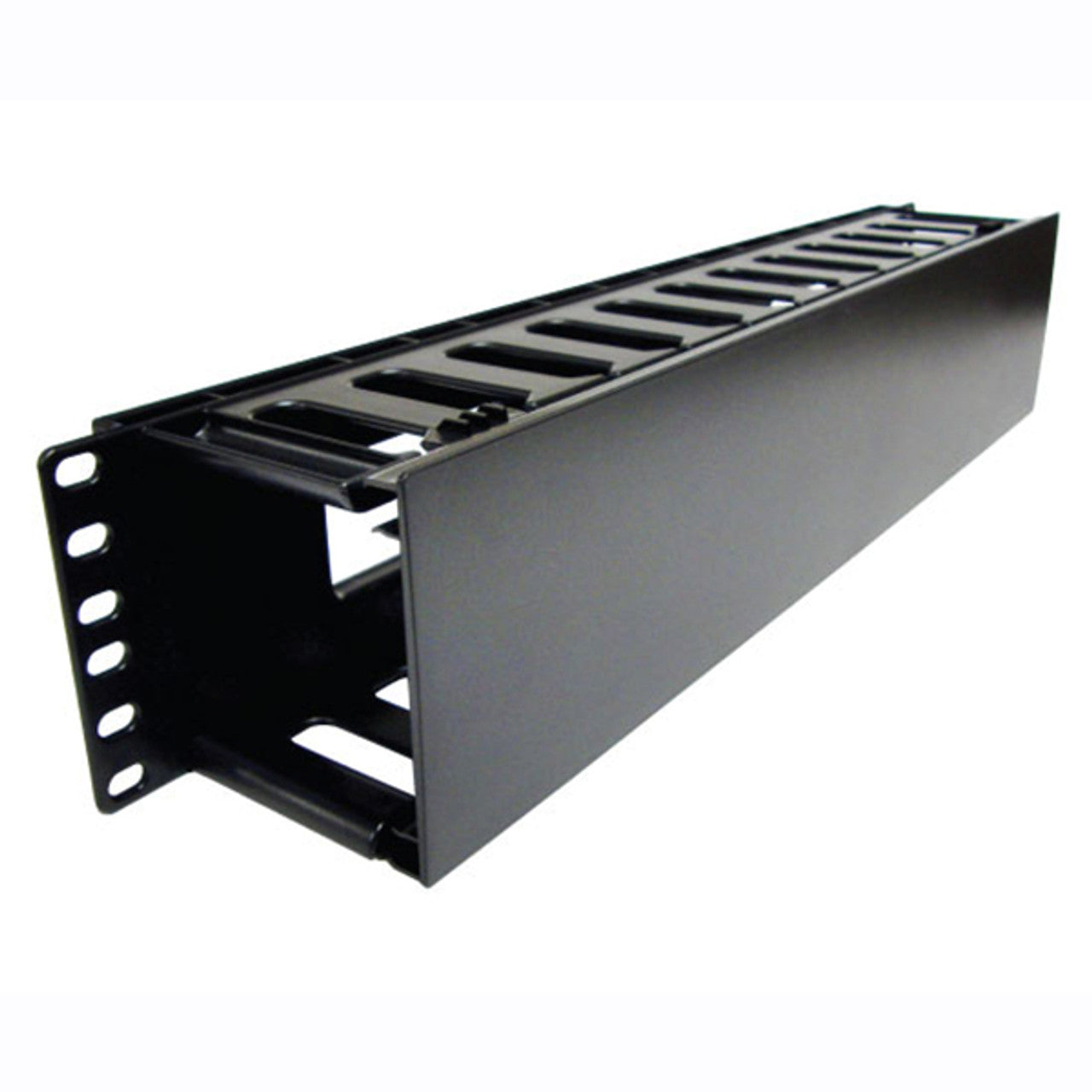 Panduit WMPF1E Horizontal Cable Manager 19" Front 2RU Black