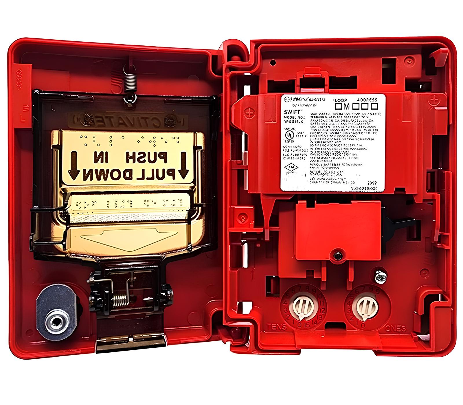 Fire-Lite W-BG12LX Swift Wireless Addressable Pull Station