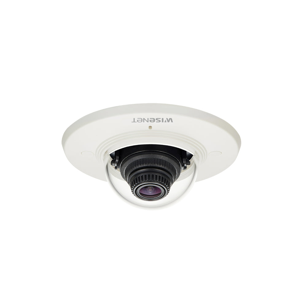 HANWHA XND-6011F 2MP Indoor Flush Mount Dome Camera, 2.8mm Fixed Lens