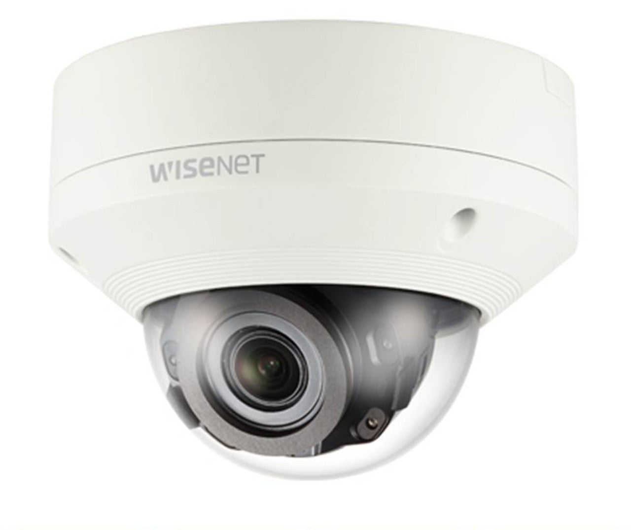 Hanwha Techwin XNV-6080R Wisenet 2MP Vandal-Resistant Network IR Dome Camera.