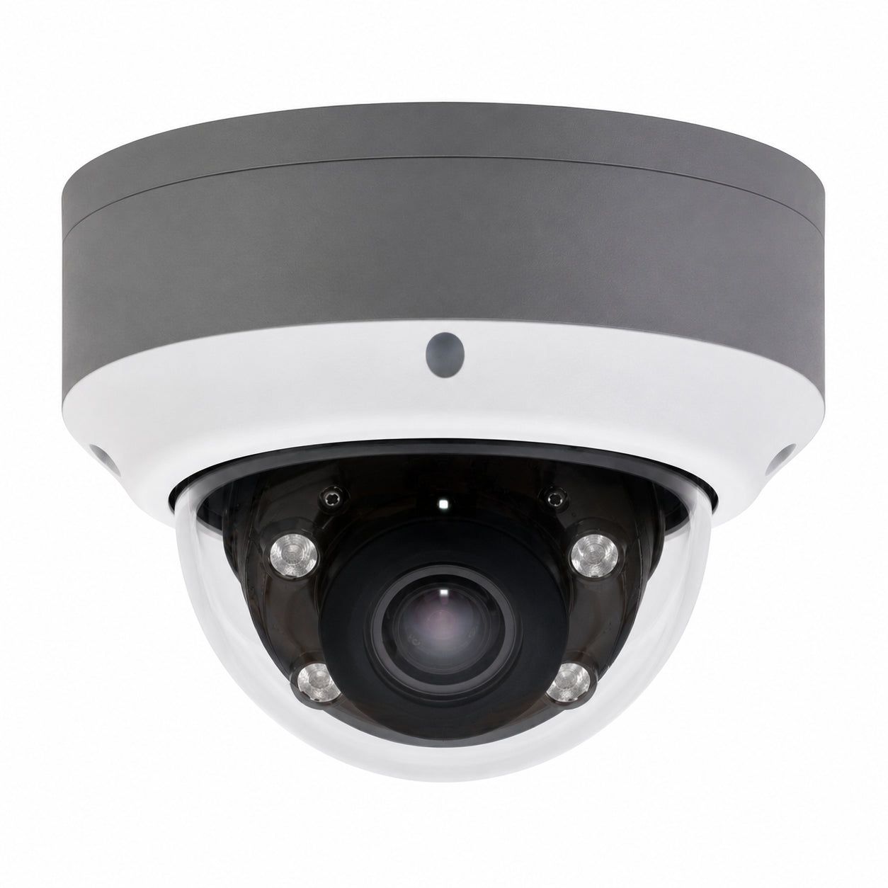 Ganz ZN-VDZM212-DLP Megapixel Outdoor Network IR Dome Camera, 2.8-12mm Lens