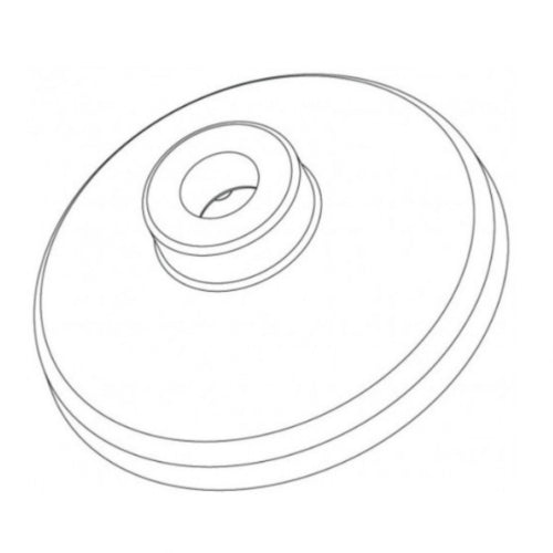 American Dynamics ADCI6DPCAPOB Indoor/Outdoor Black Pendant Cap