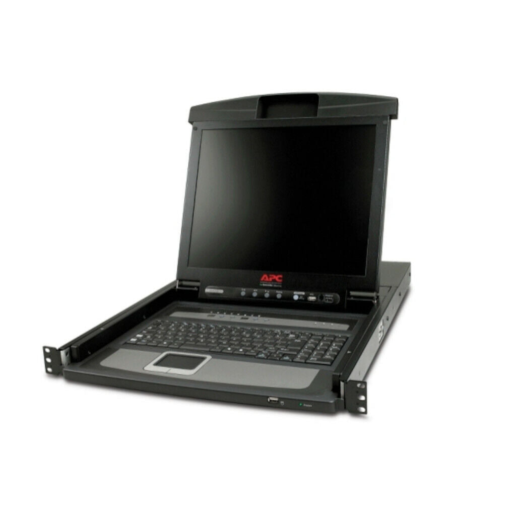 AP5808 17 Inch Rk LCD Console  Integrated 8 Port Analog KVM Switch