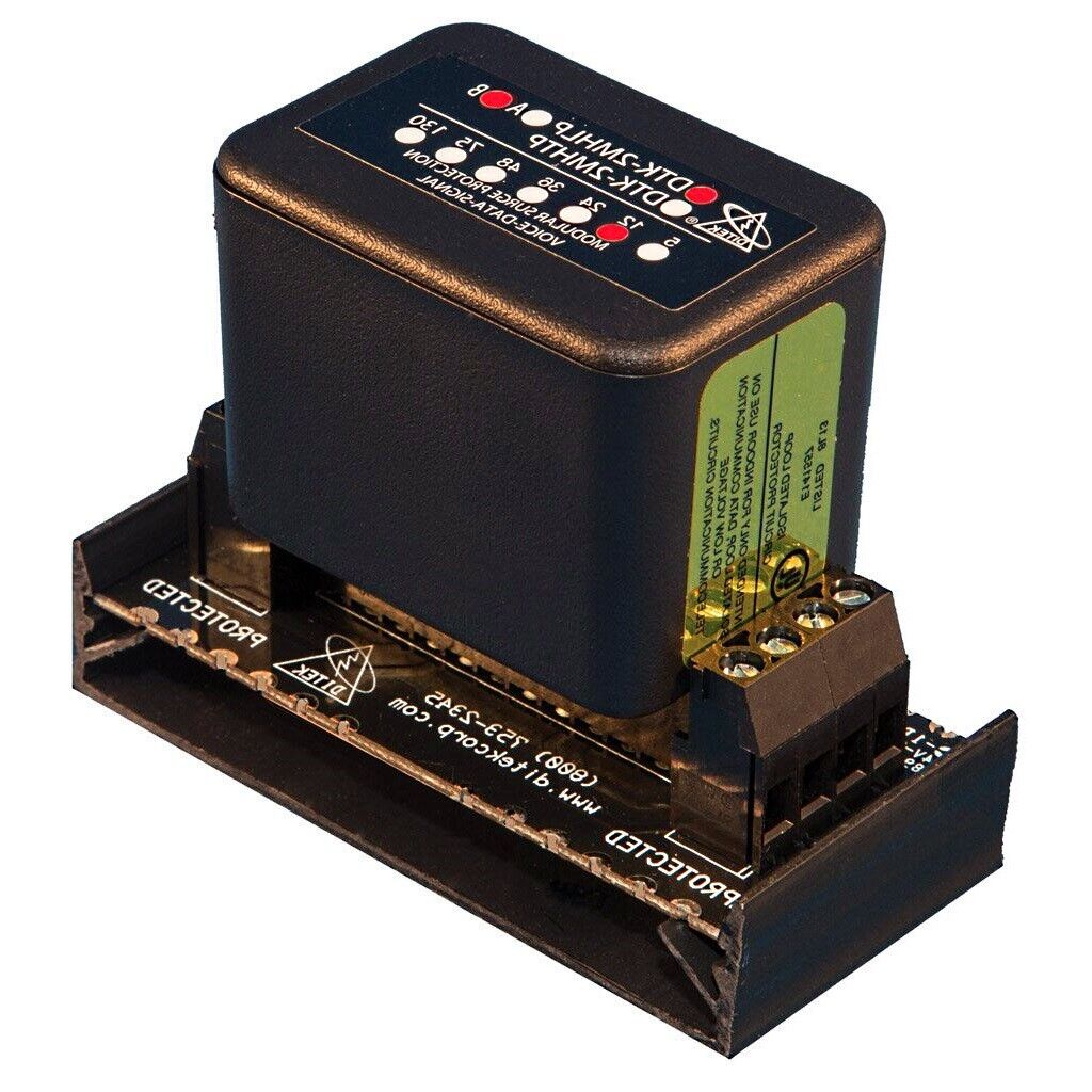 Ditek DTK-2MHLP12BWB Modular Alarm Protector and Base