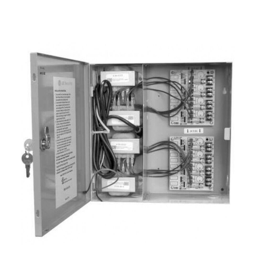 GE Interlogix KTP-24-8-100 Power Supply 8 Fused