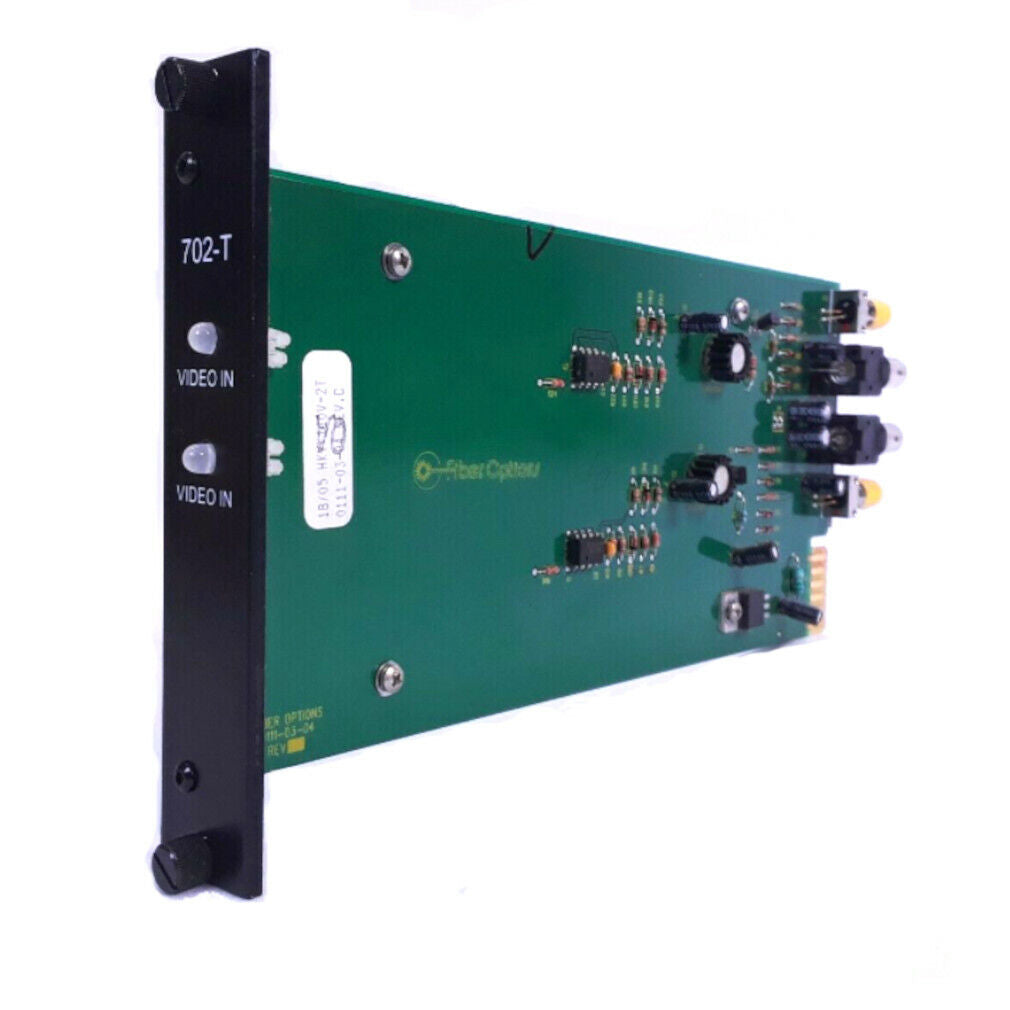 Interlogix S702VT-RST MM - CCTV Video, Tx, Rack, 2-Fiber