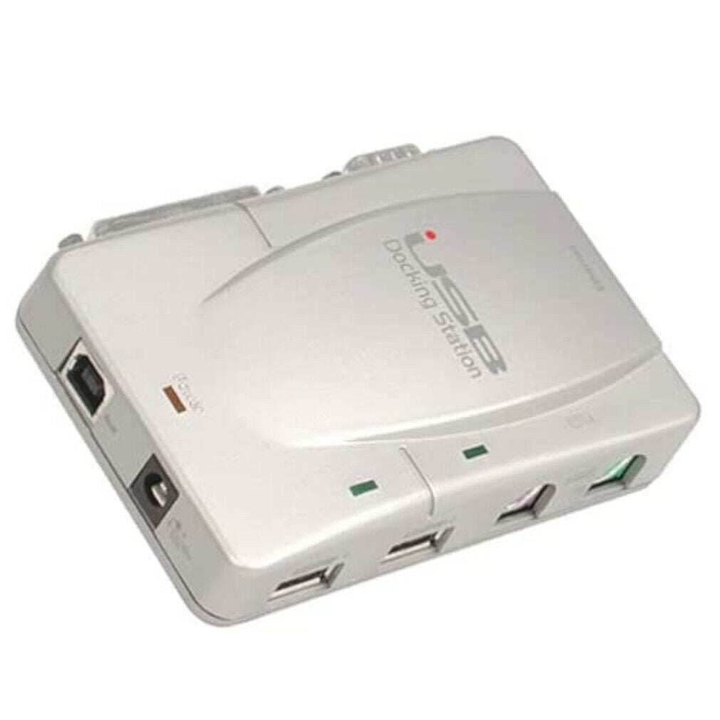 IOGEAR GUC2000L MiniDock Port Replicator (Connects Via The USB Port)